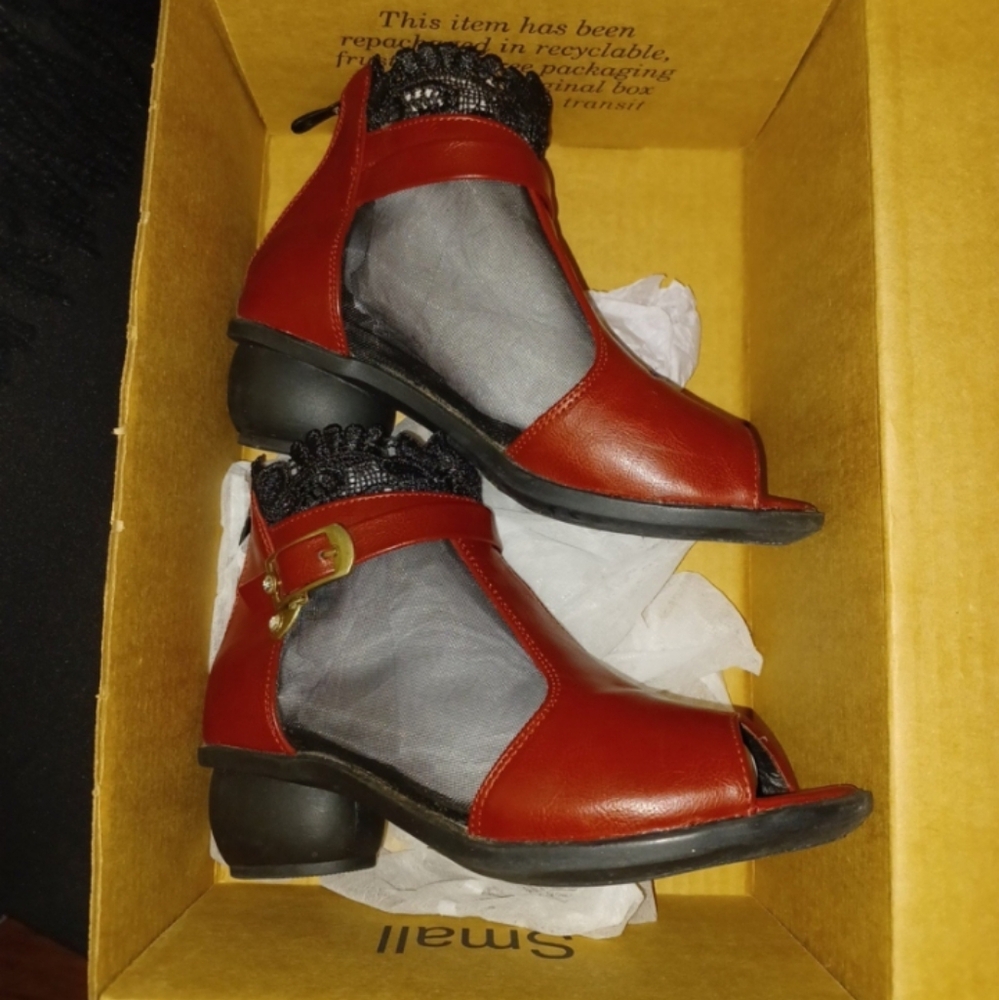 Red boots